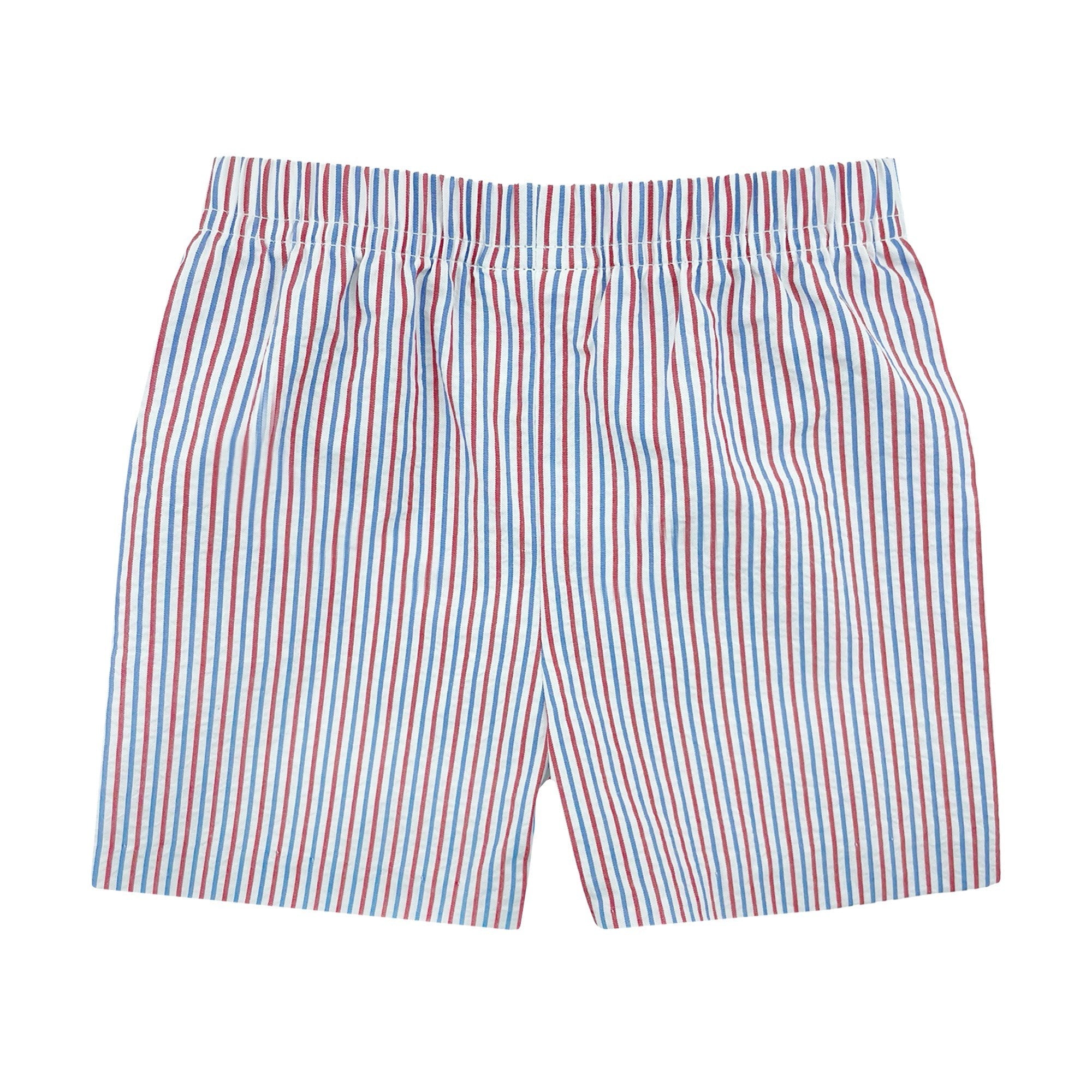 Zuccini 4th of July Leo Short, Patriotic Stripe  5302