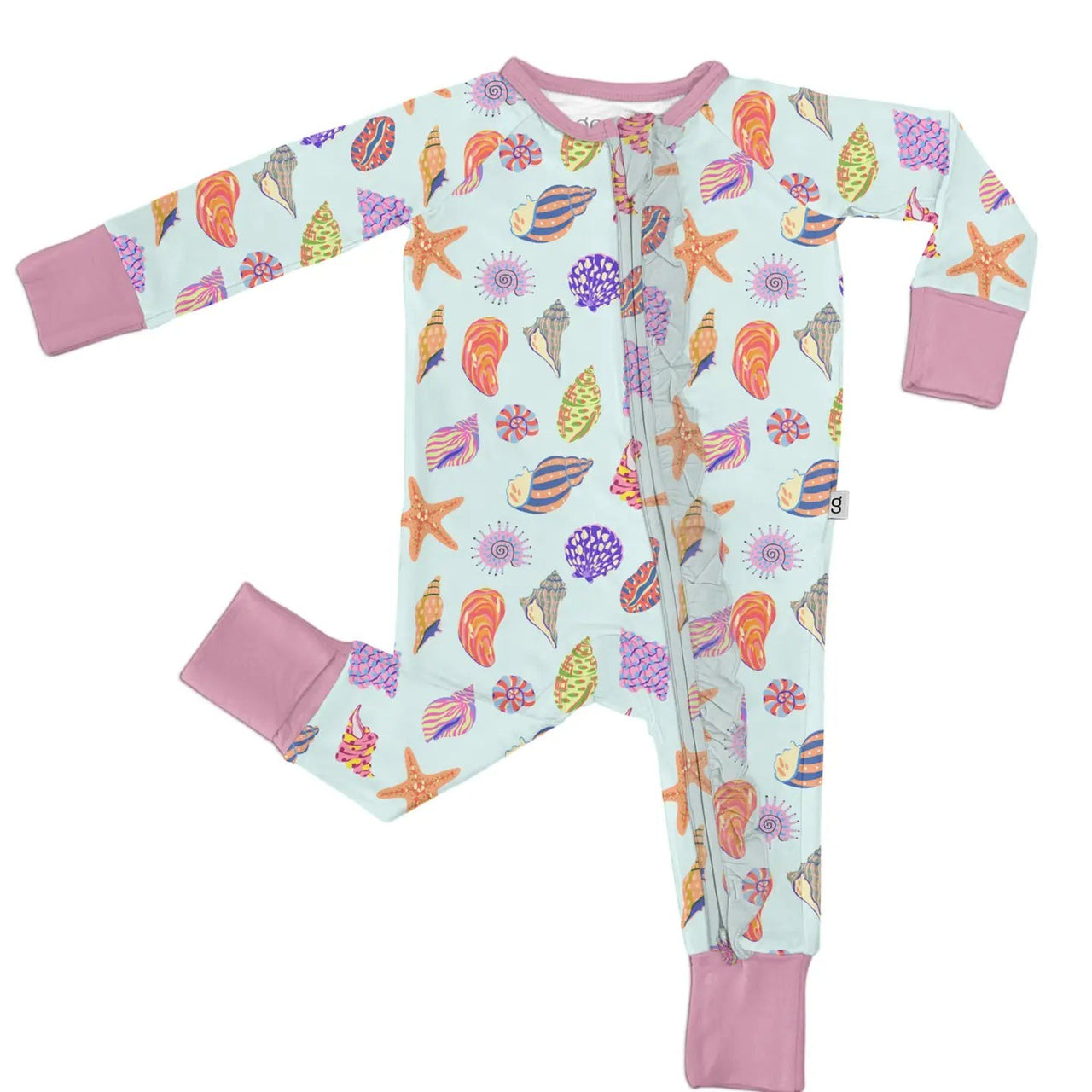 Goosies LS Zip PJ Seashells LSZRM-SEASH 5212
