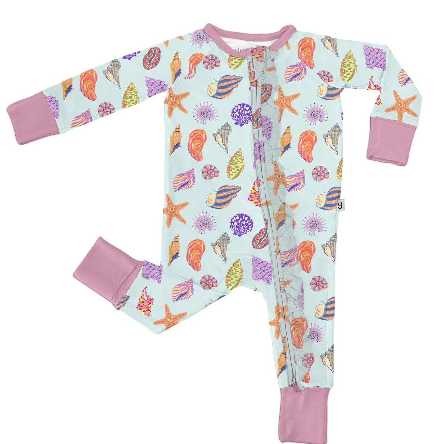 Goosies LS Zip PJ Seashells LSZRM-SEASH 5212
