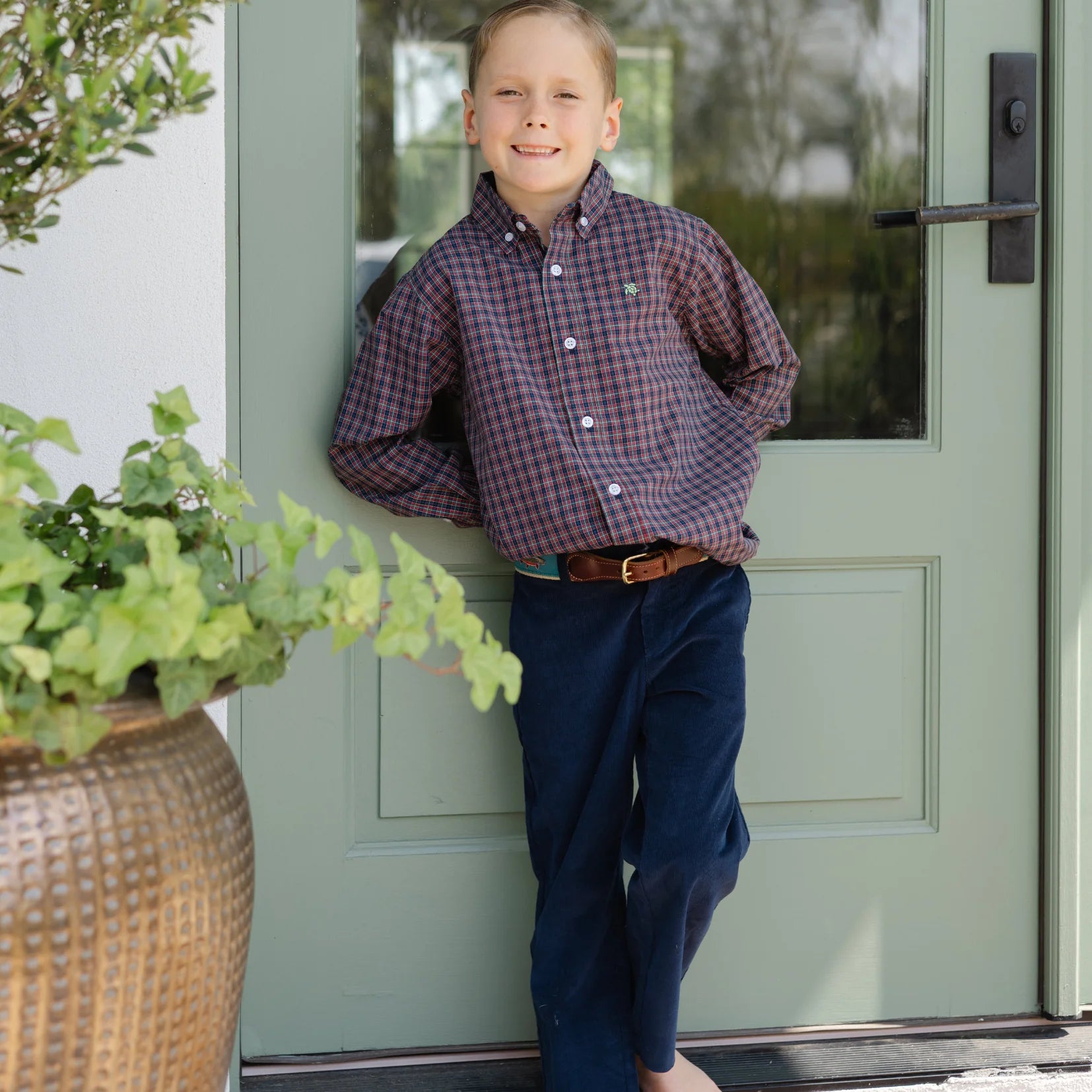 J. Bailey Navy Cord Pants 1000-Champ-68
