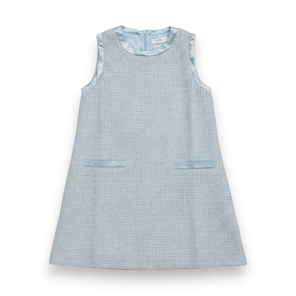 Lulu Bebe Tweed Sleeveless Dress MACY