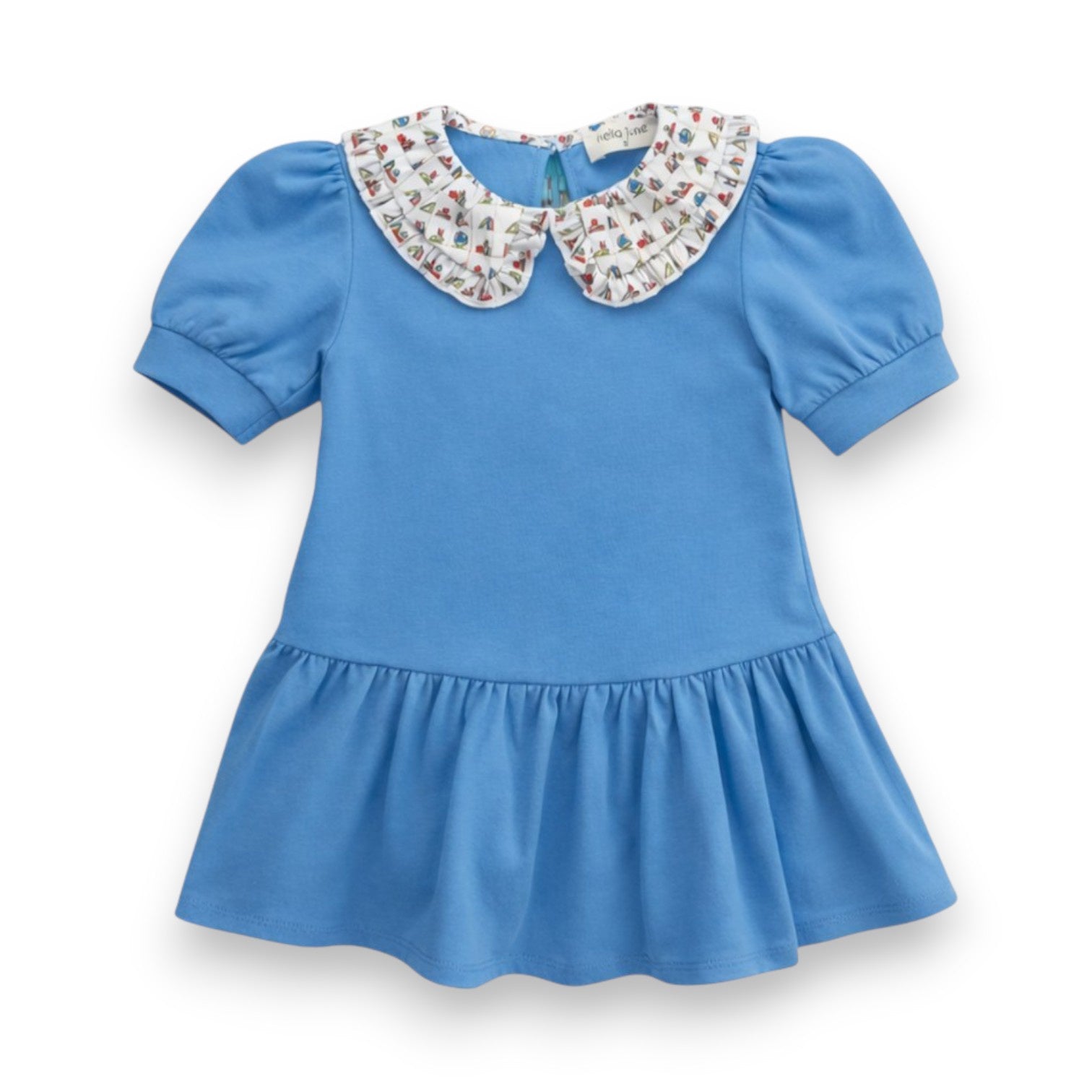 Nella June Puff Sleeve Tennis Dress Back to School NJ100 5306