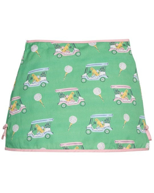 Little English Colleen Skort Pink Paws 5302
