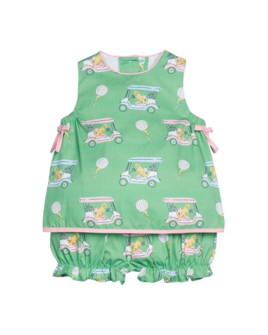 Little English Lily Bloomer Set Pink Paws 5302