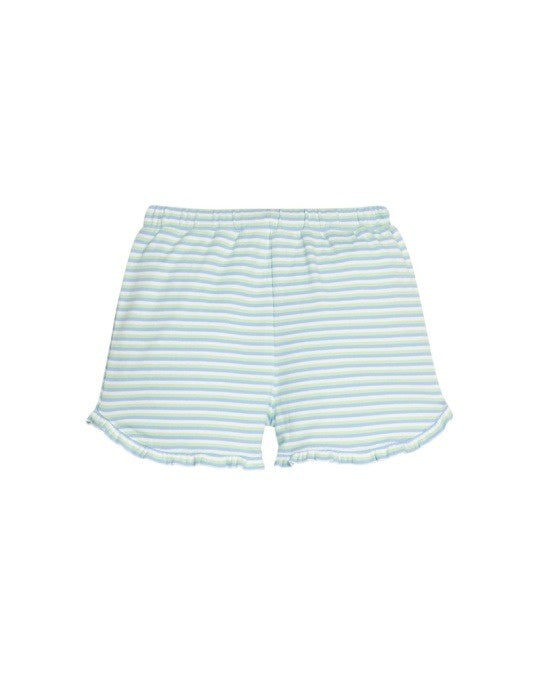 Little English Tulip Knit Short Greenview Stripe 5302