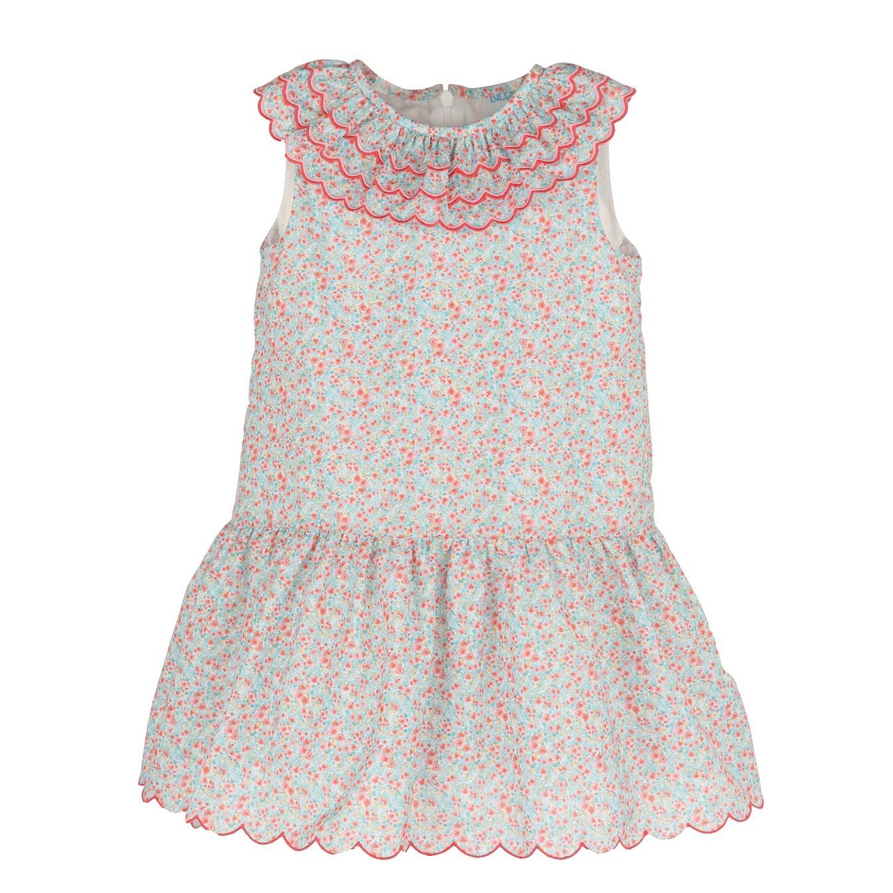 Luli & Me  Sea Coral Dress 26SL83 Pink 5302