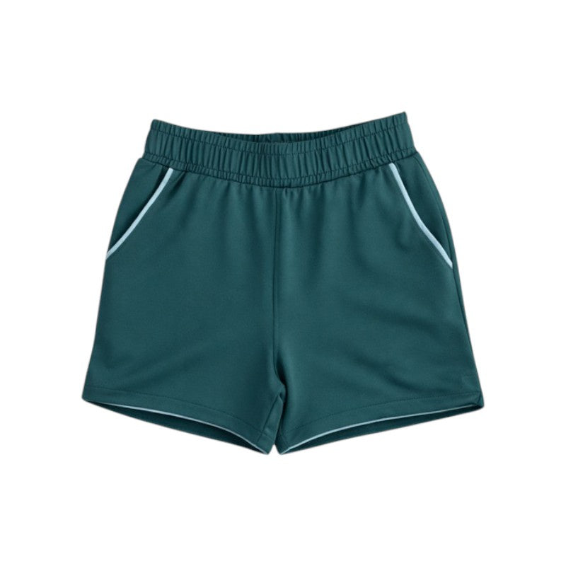 Nella June Boy's Court Shorts Mallard Green 2603MG 5301