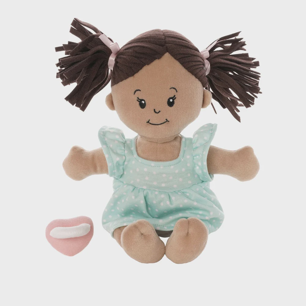 Manhattan Toy Love, Stella Beige Doll w/Brown Pigtails