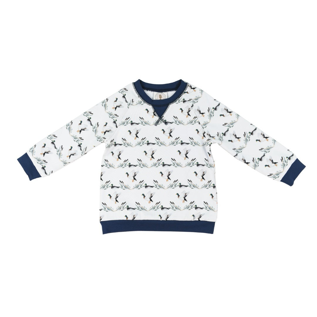 Cypress Row Preston Pullover Mannered Mallards 5208