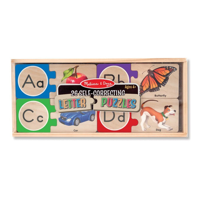 Melissa & Doug A-Z self correcting letter puzzles