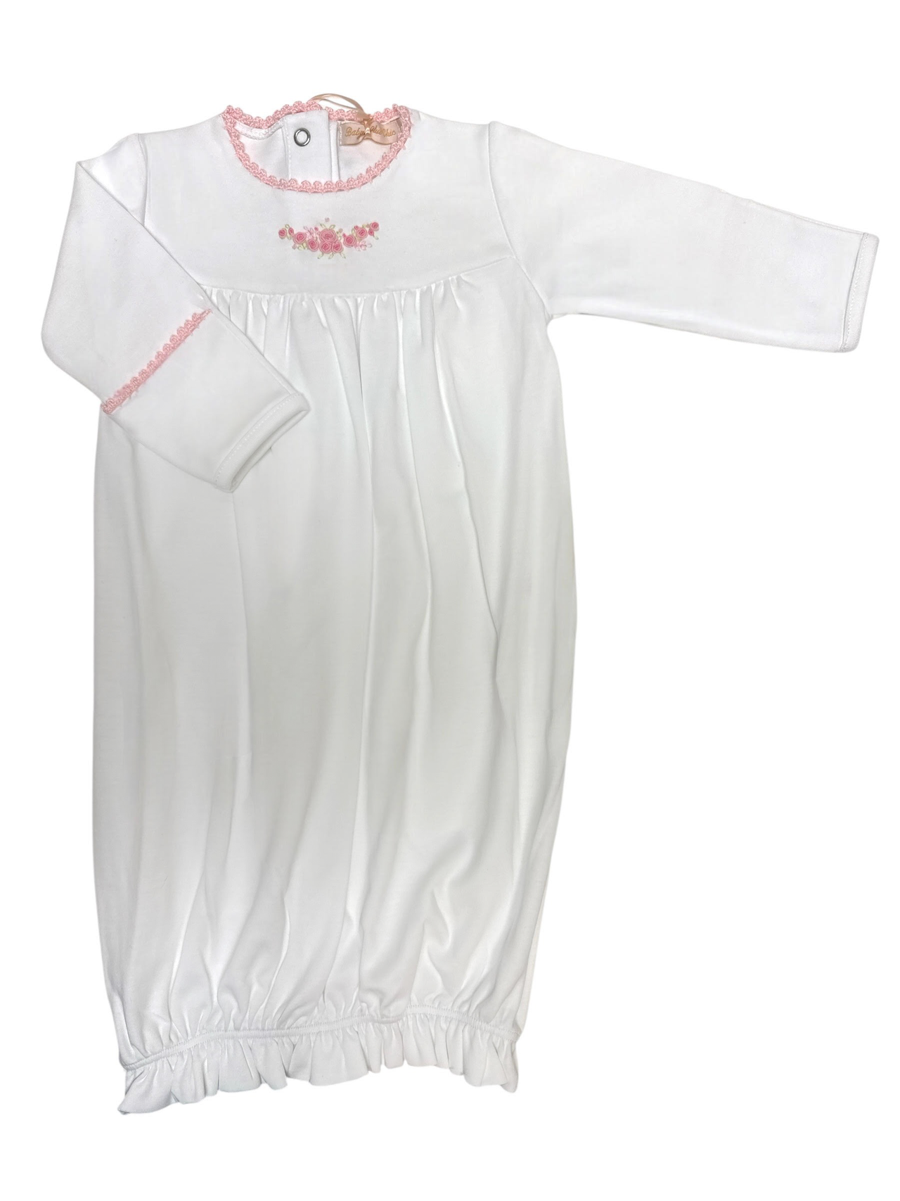 Baby Club Blossom Moon Gown W/Crochet Trim NIG1901365 5301
