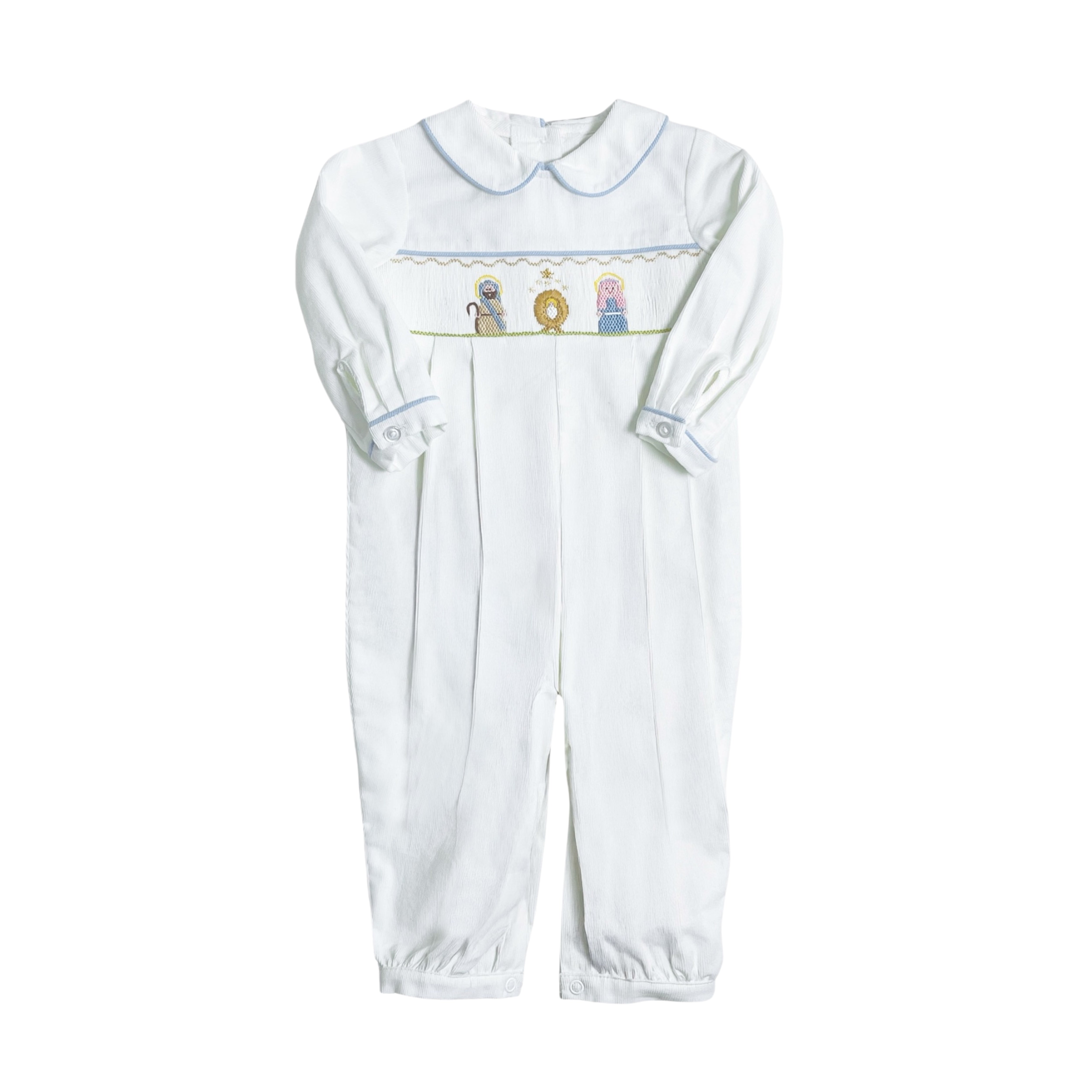 Zuccini Nativity BRANDON BUBBLE WHITE CORD 5208