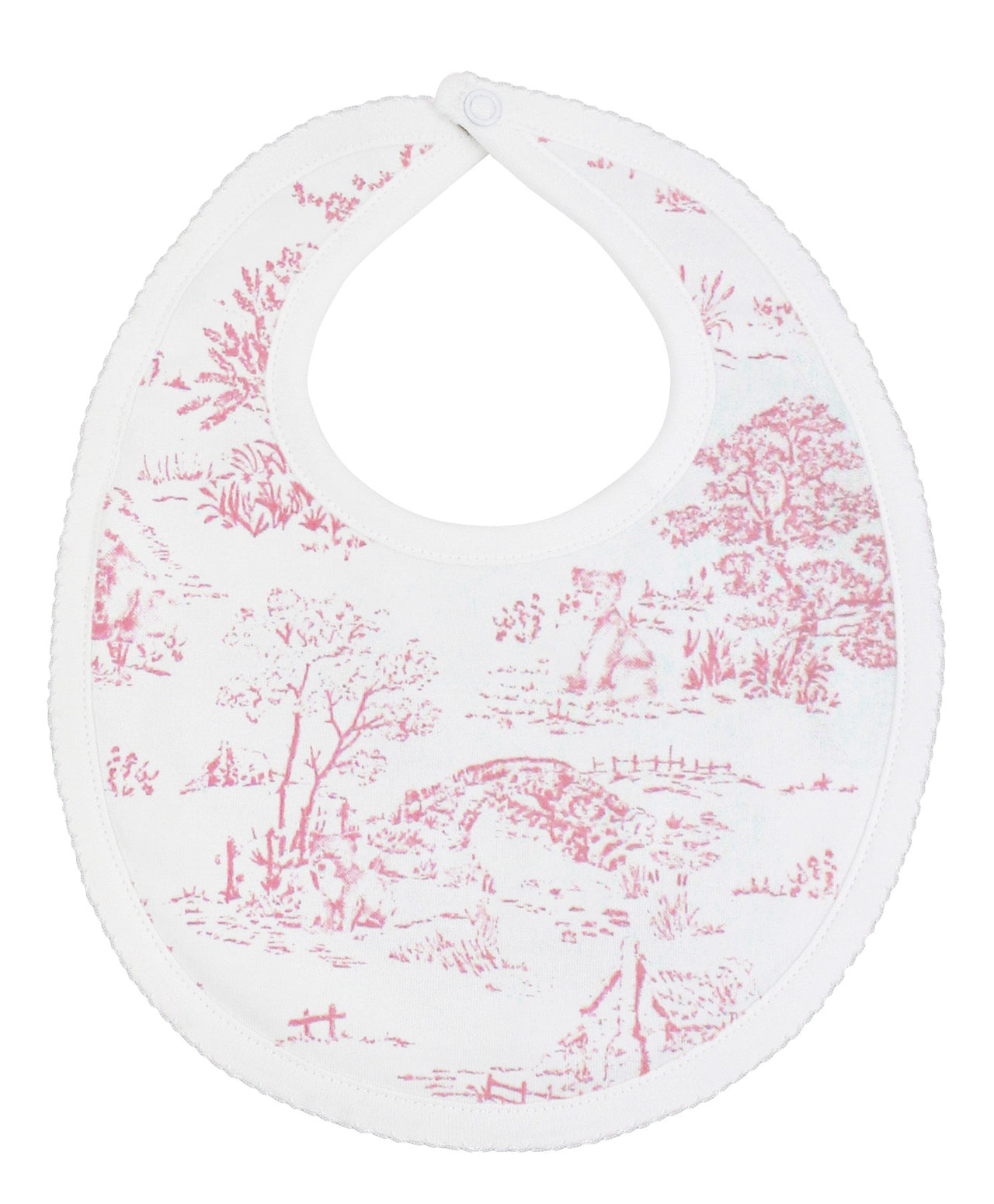 Lyda Baby Toile De Jouy Bib PP20-7217