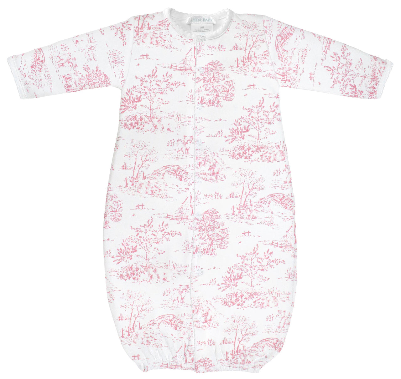 Lyda Baby Toile De Jouy Converter PP03-7217G White/Pink 5107