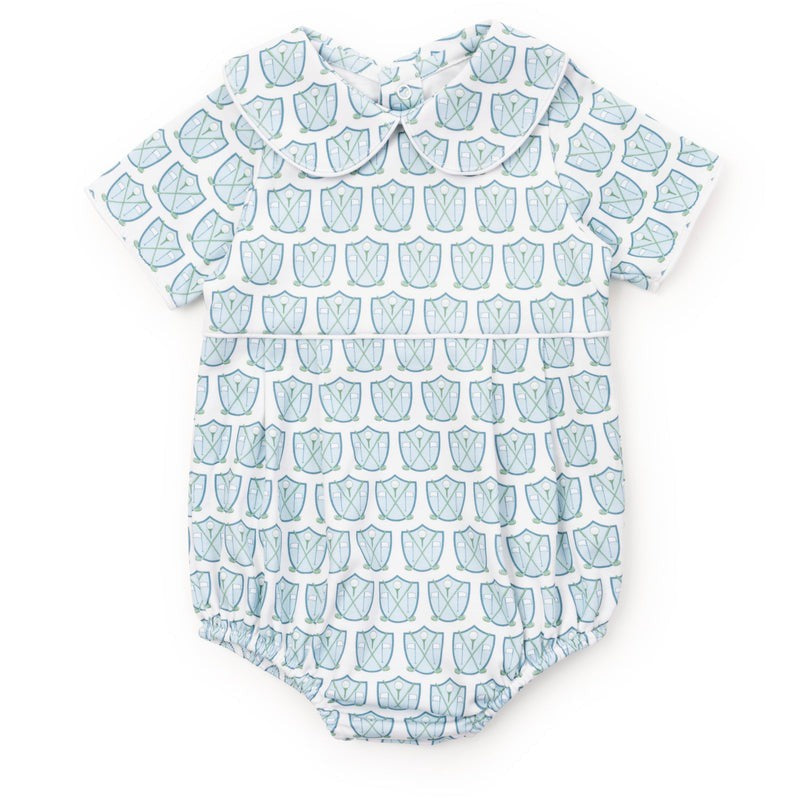 Lila & Hayes Palmer Boys' Bubble Golf Crest Blue 5301