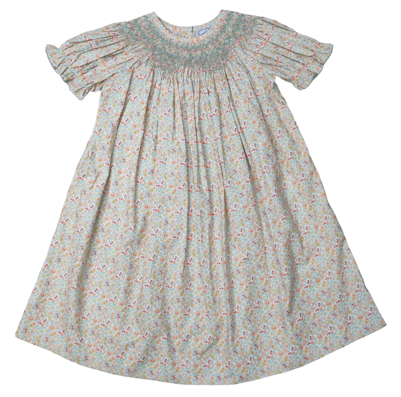 Three Sisters Ditsy Floral Smocked Geo Bishop 783 5106