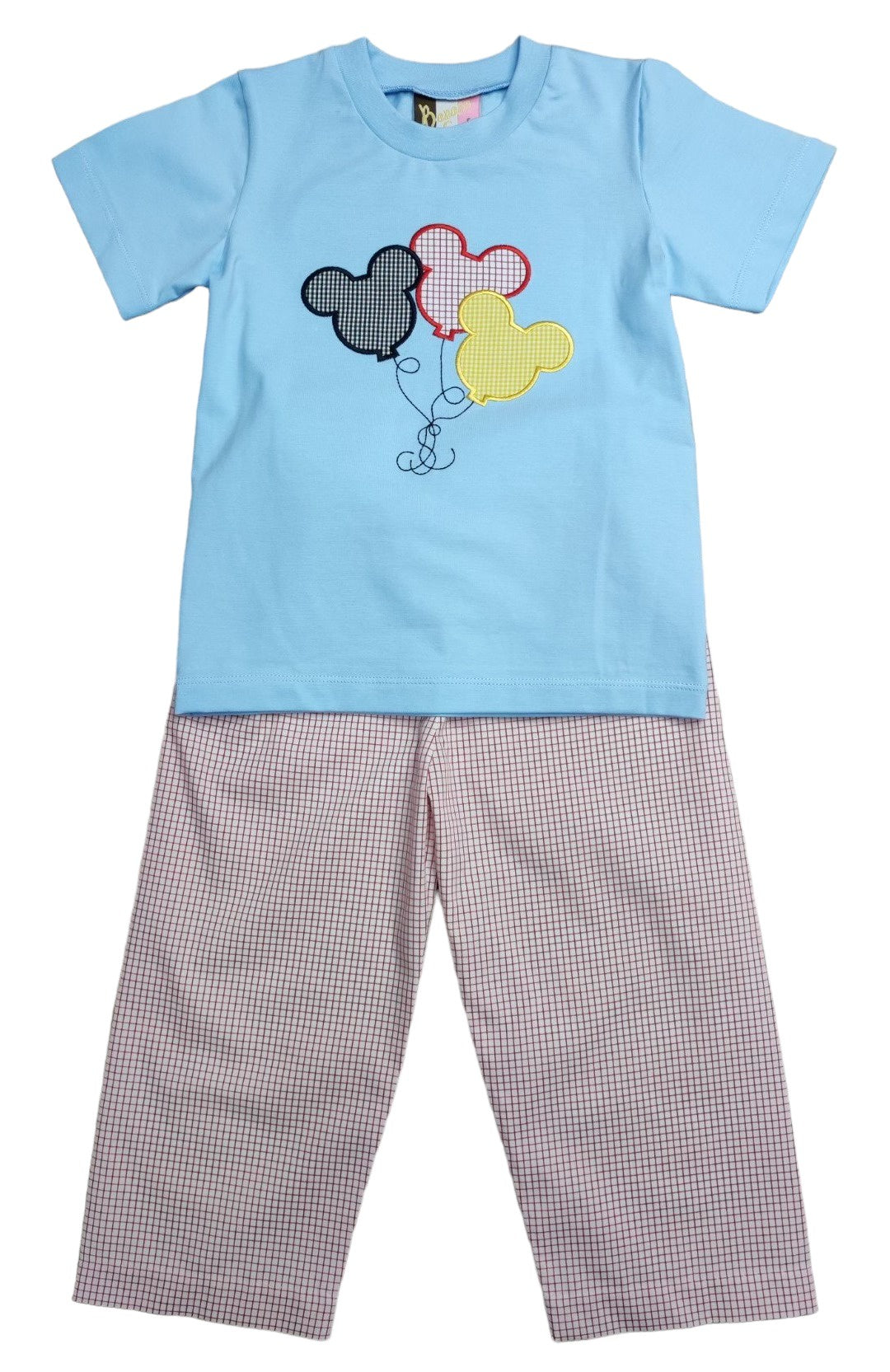 Banana Split Mouse Balloons Boys Pant Set 281 5107