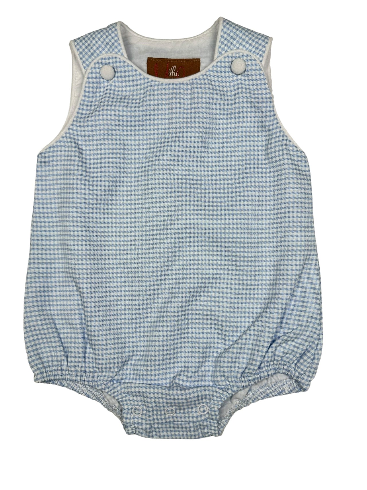 Millie Jay Brooks Bubble Blue Gingham 603 5201