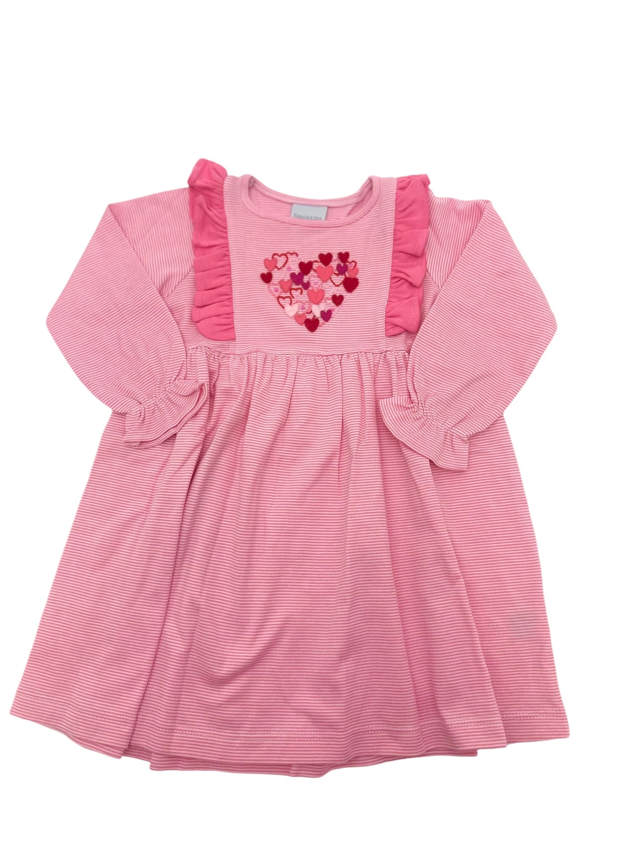 Squiggles Lovely Heart Dress W/07 Ruffles 316/153/04MS 5109