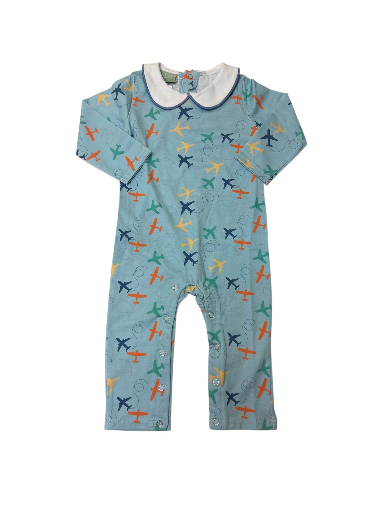 Sage & Lilly Boys Long Bubble Airplane 8862 5207
