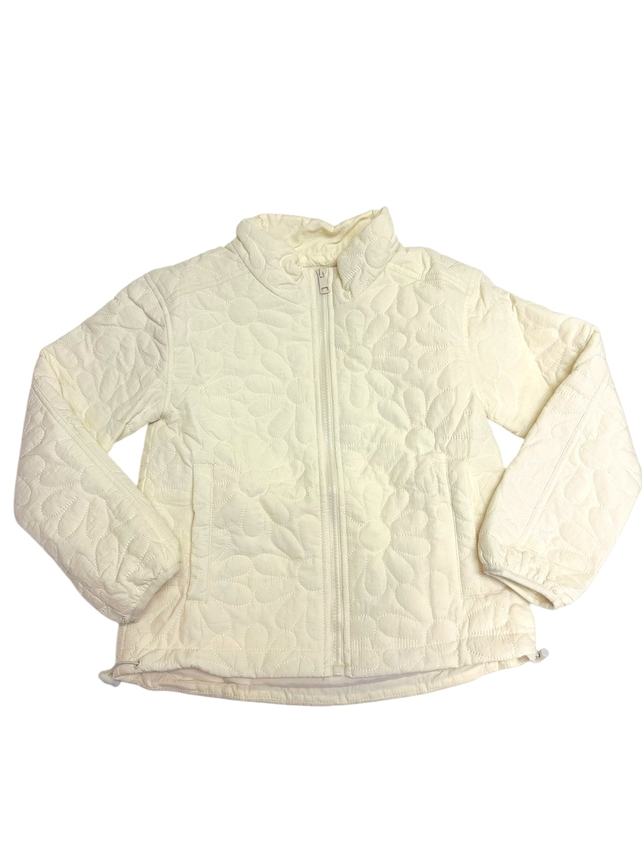 Love Daisy Cream Daisy Puff Pattern Jacket LD45203 5208