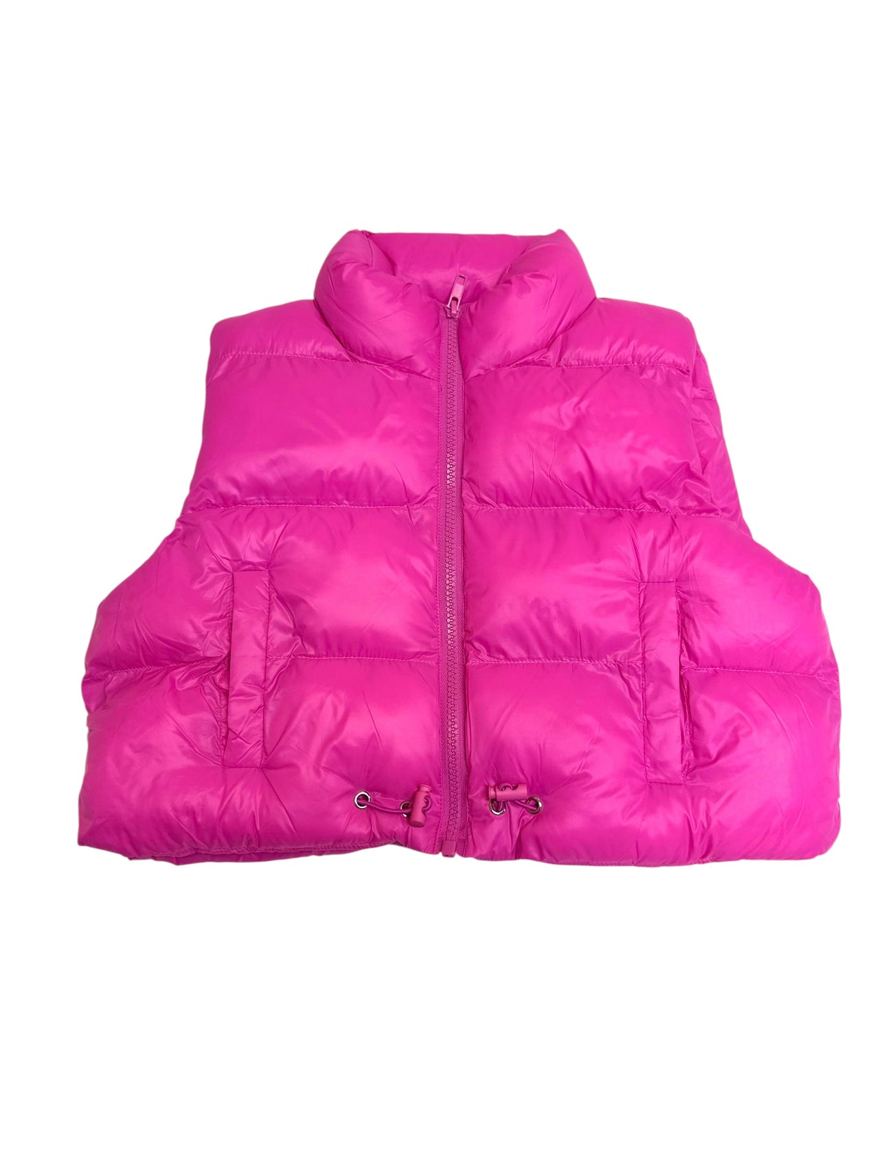 Love Daisy Puffer Vest Neon Pink LD45135 5208