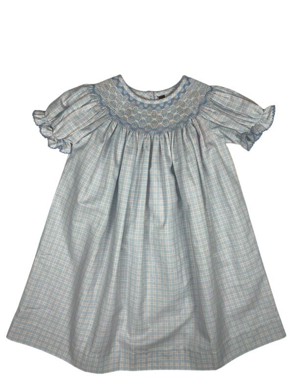 Banana Split Blue Plaid Geo Bishop FW25-278 5207