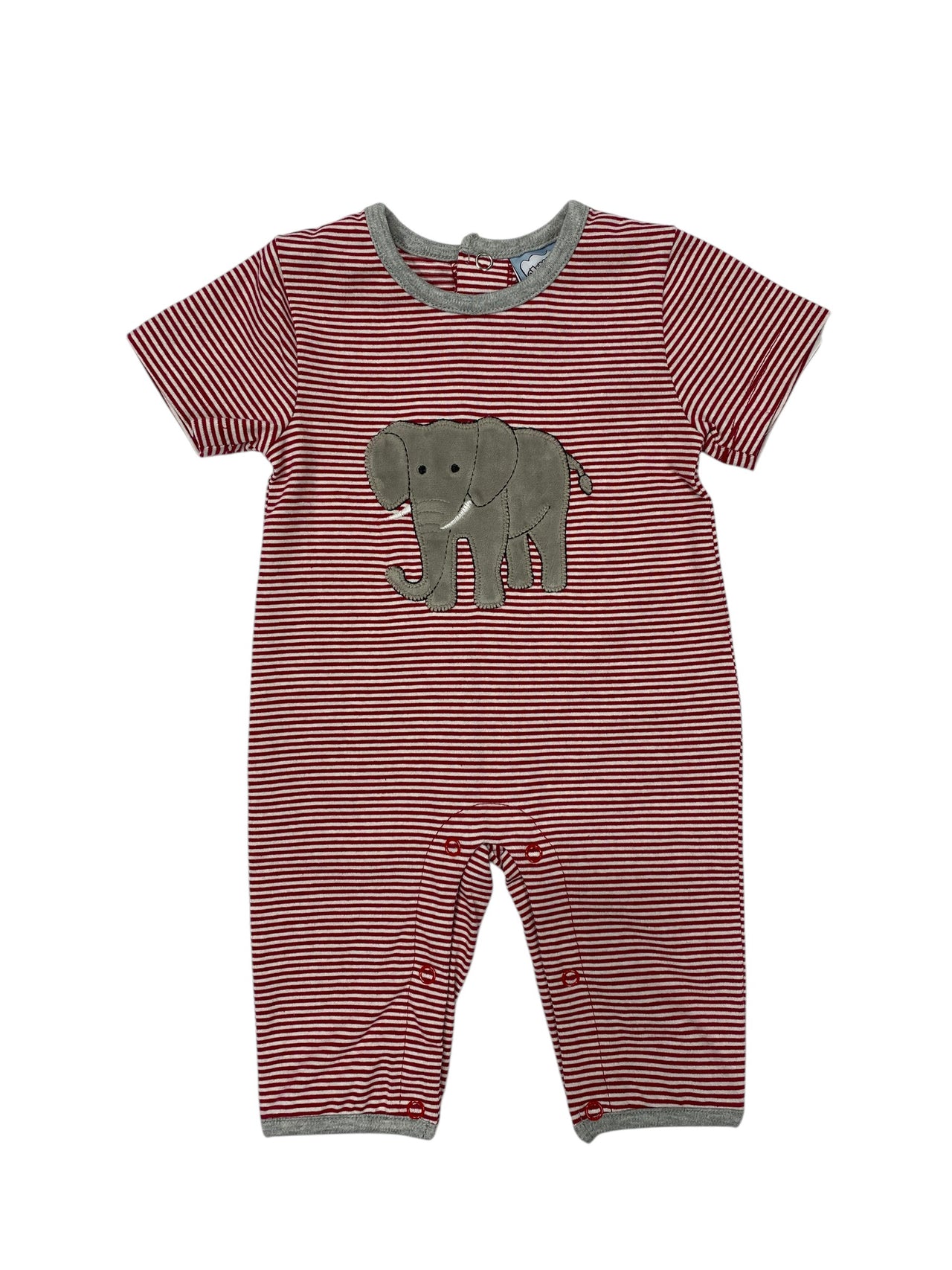 Three Sisters Elephant Boys Romper 859 5208