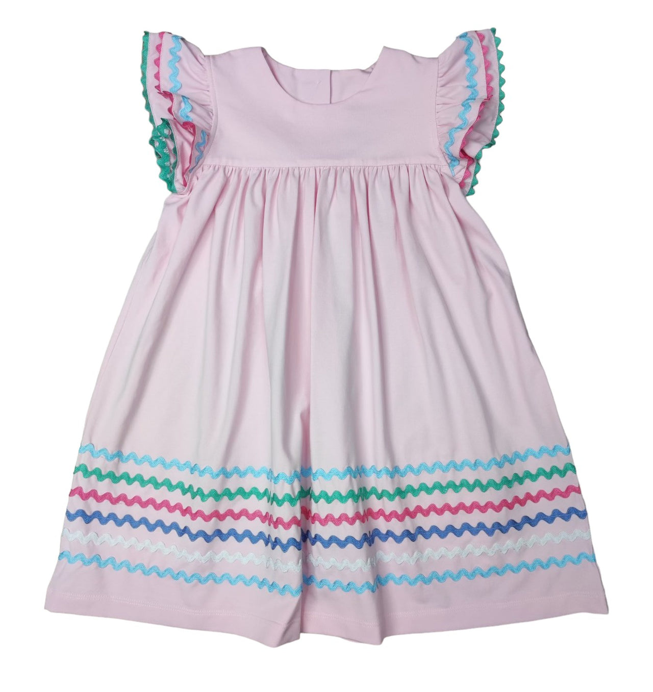 Banana Split Pink A/S Ric Rac Dress 348 5201