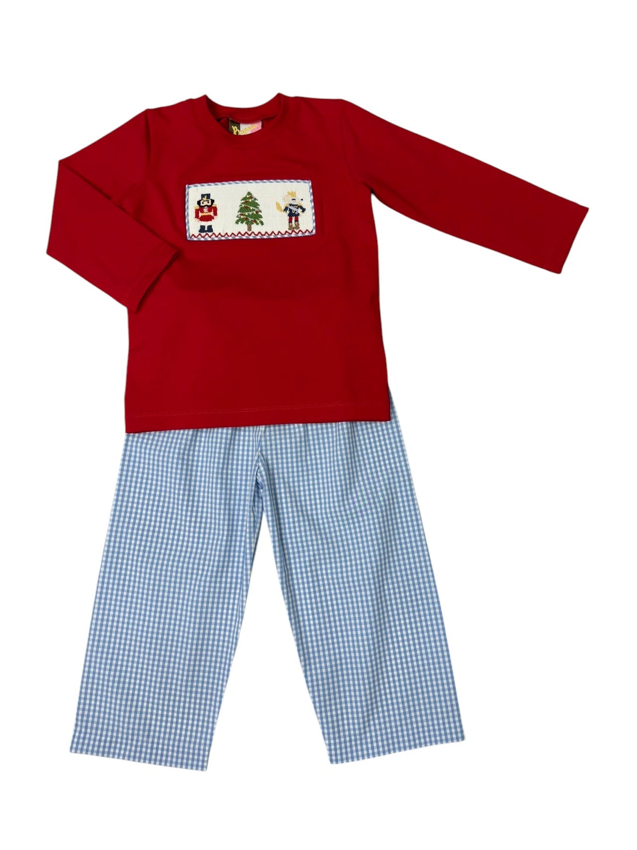 Banana Split Nutcracker Smocked Pant Set FW25-216 5207