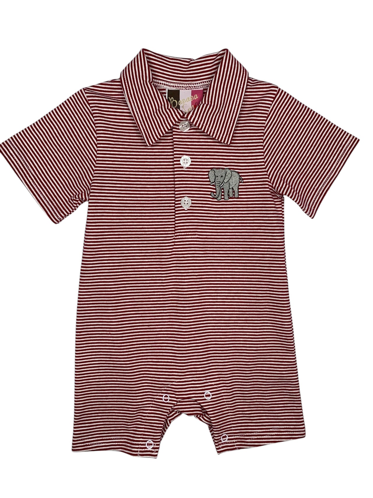 Banana Split Elephant Boys Romper FW25-354 5207