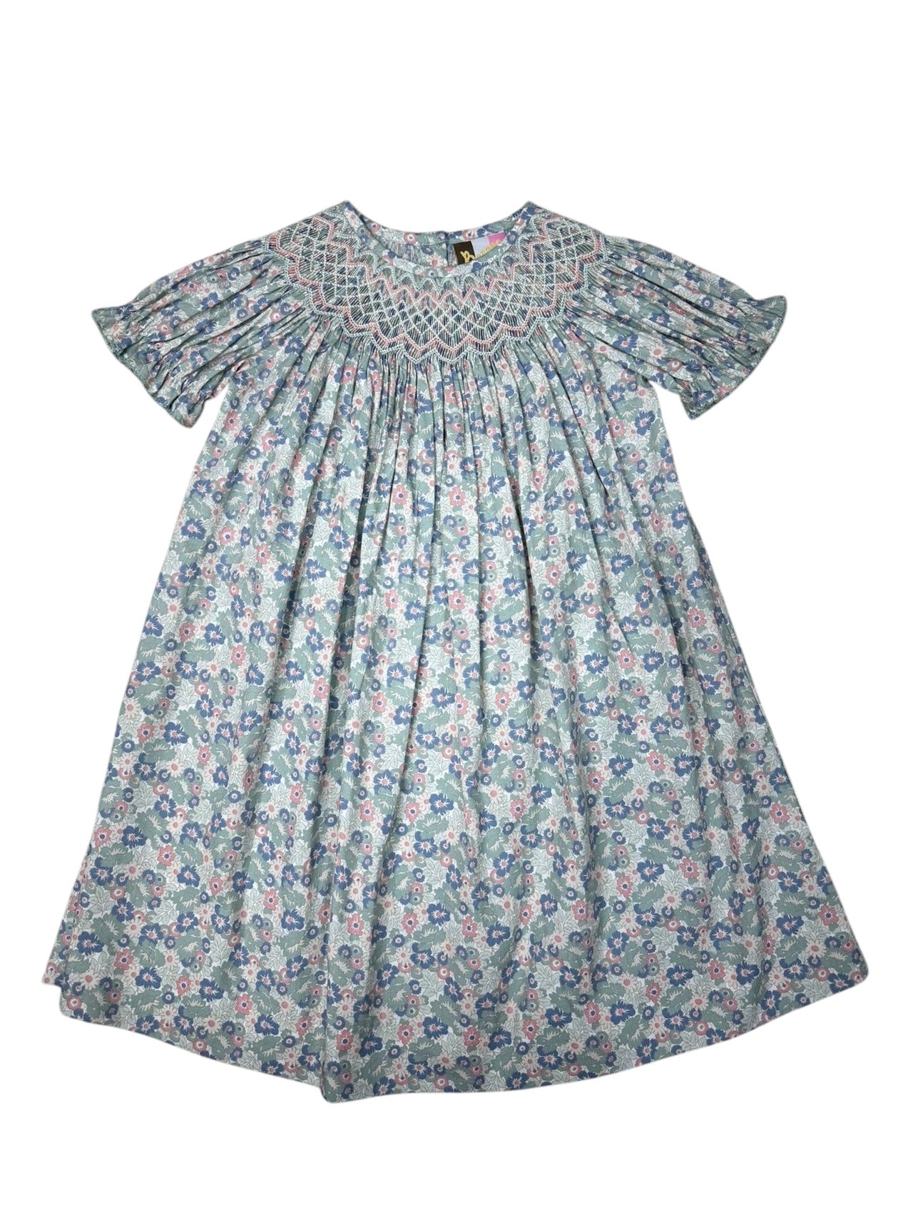 Banana Split Garden Tales Smocked Geo Bishop FW25-267 5207