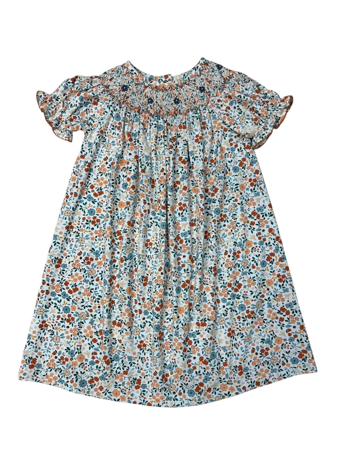 Banana Split Autumn Blooms Smocked Geo Bishop FW25-257 5207