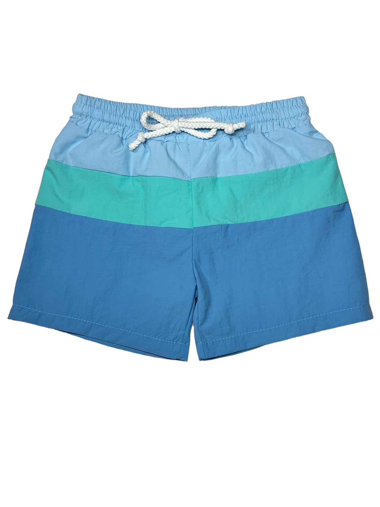 Millie Jay Swim Trunks Blue & Mint 633 5201