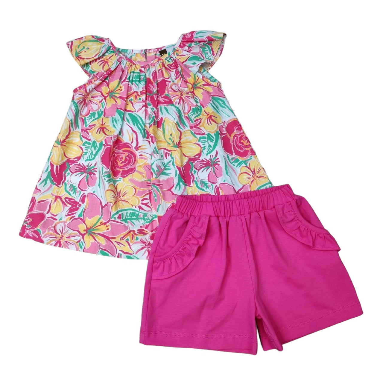 Banana Split Pink Lily short Set 335 5201