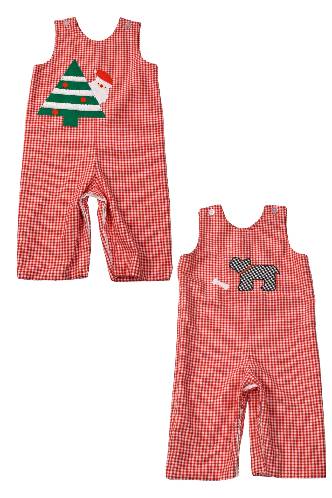 Funtasia Too Reversible Longall Santa/Dog 72246A-RED 5108