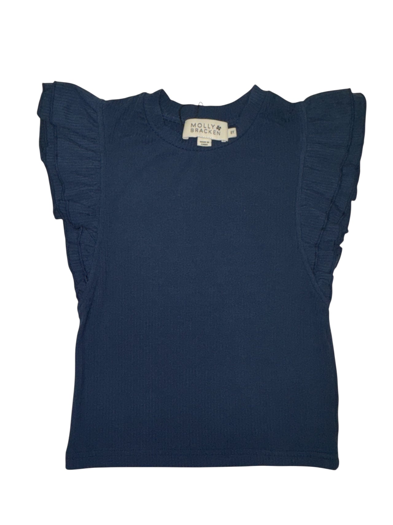 Molly Bracken Navy Blue Girls Knitted Top MT2224EP 5302