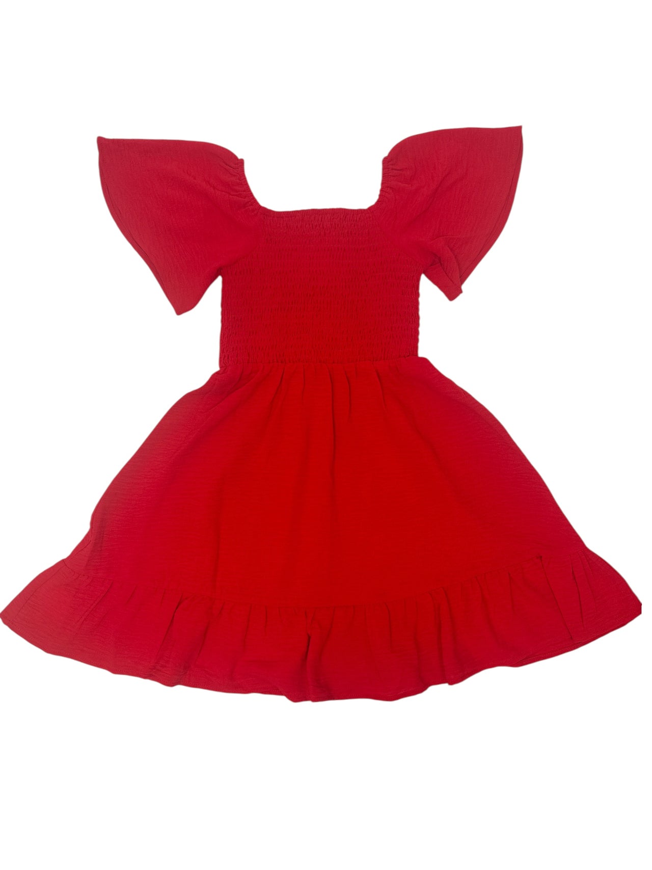 Molly Bracken Red Woven Dress MG905EP 5302