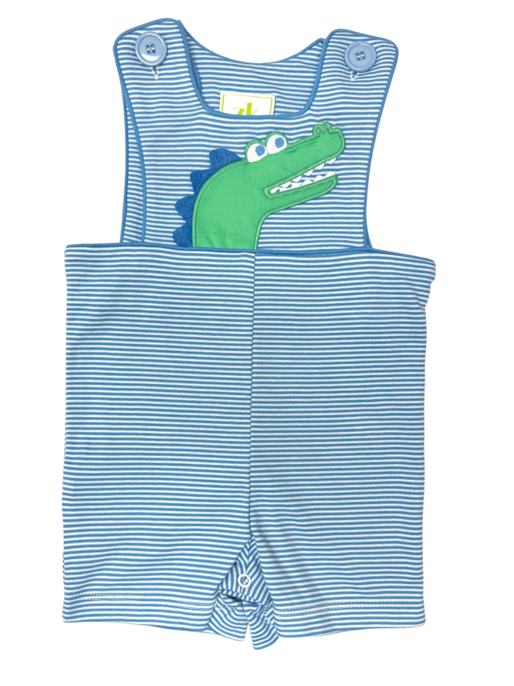 Zuccini Crocodile Bradley Jon Jon Periwinkle Bitty Knit 5302