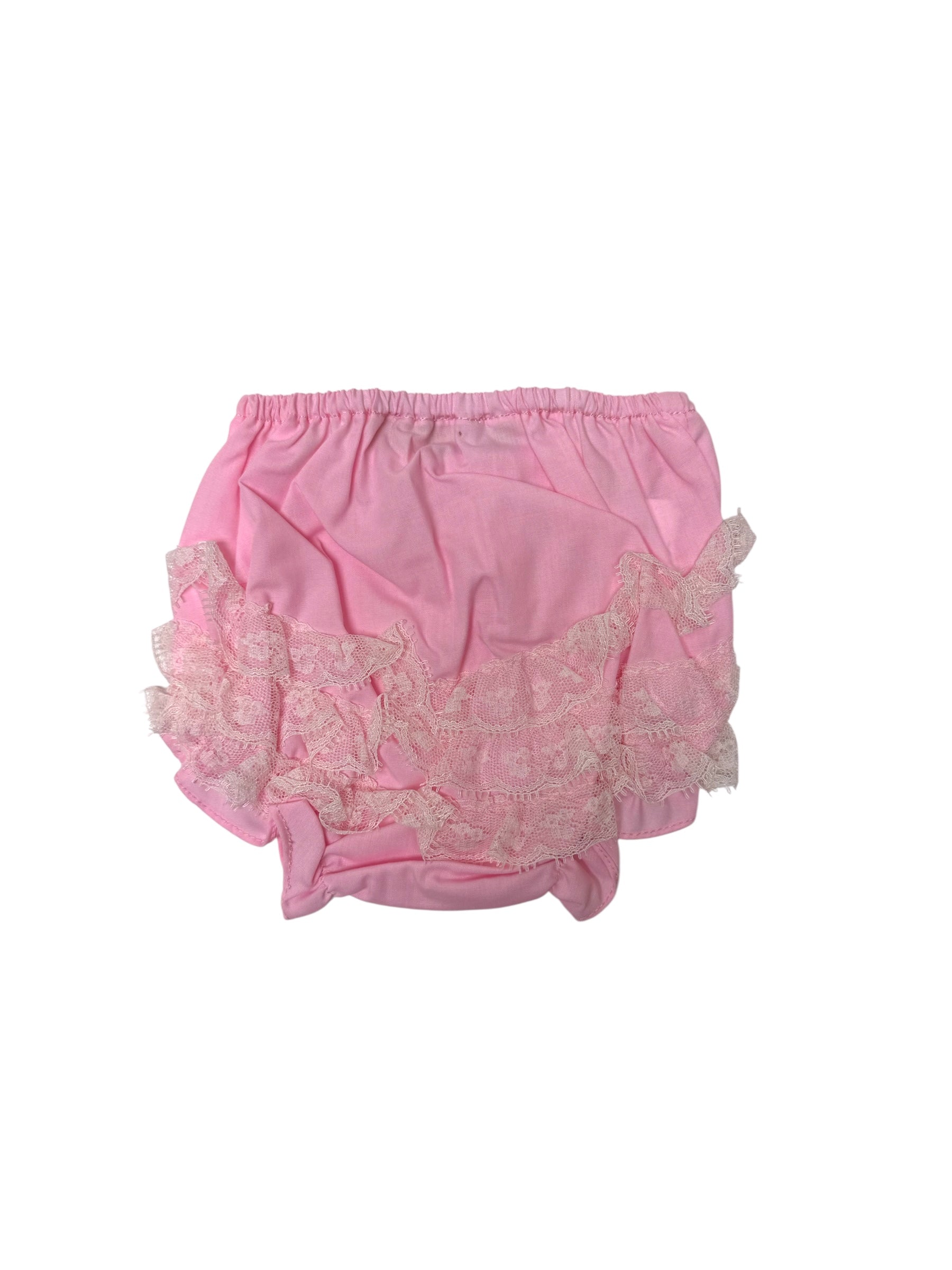 Rosalina Pink Seersucker A-Line W/Bloomer 10145 5303