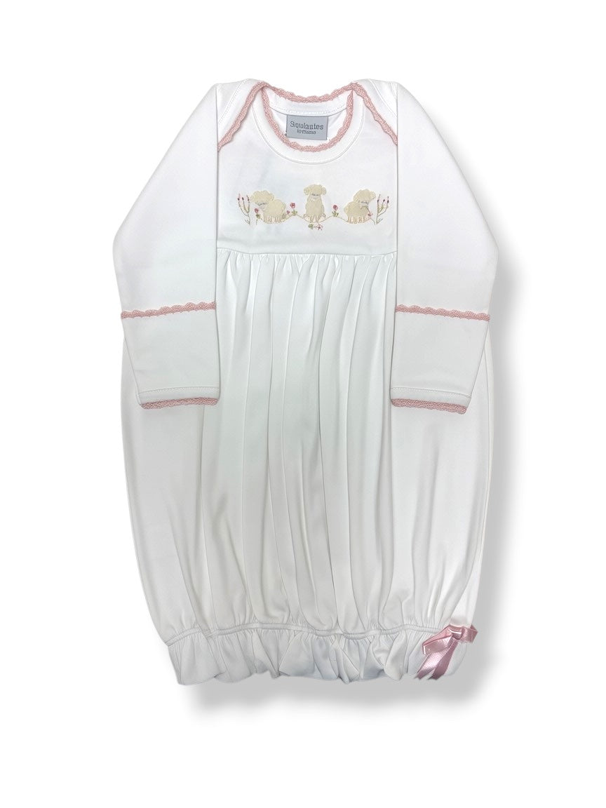 Squiggles 3 Lambs Lap Shoulder Gown W/46 53/78/01 5303