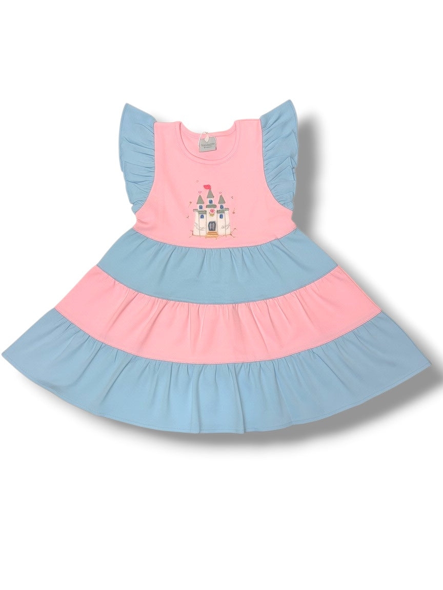 Squiggles Cindy's Castle 3 Tiered Dress W/51 Ruffle Wings 307/641/04 5303