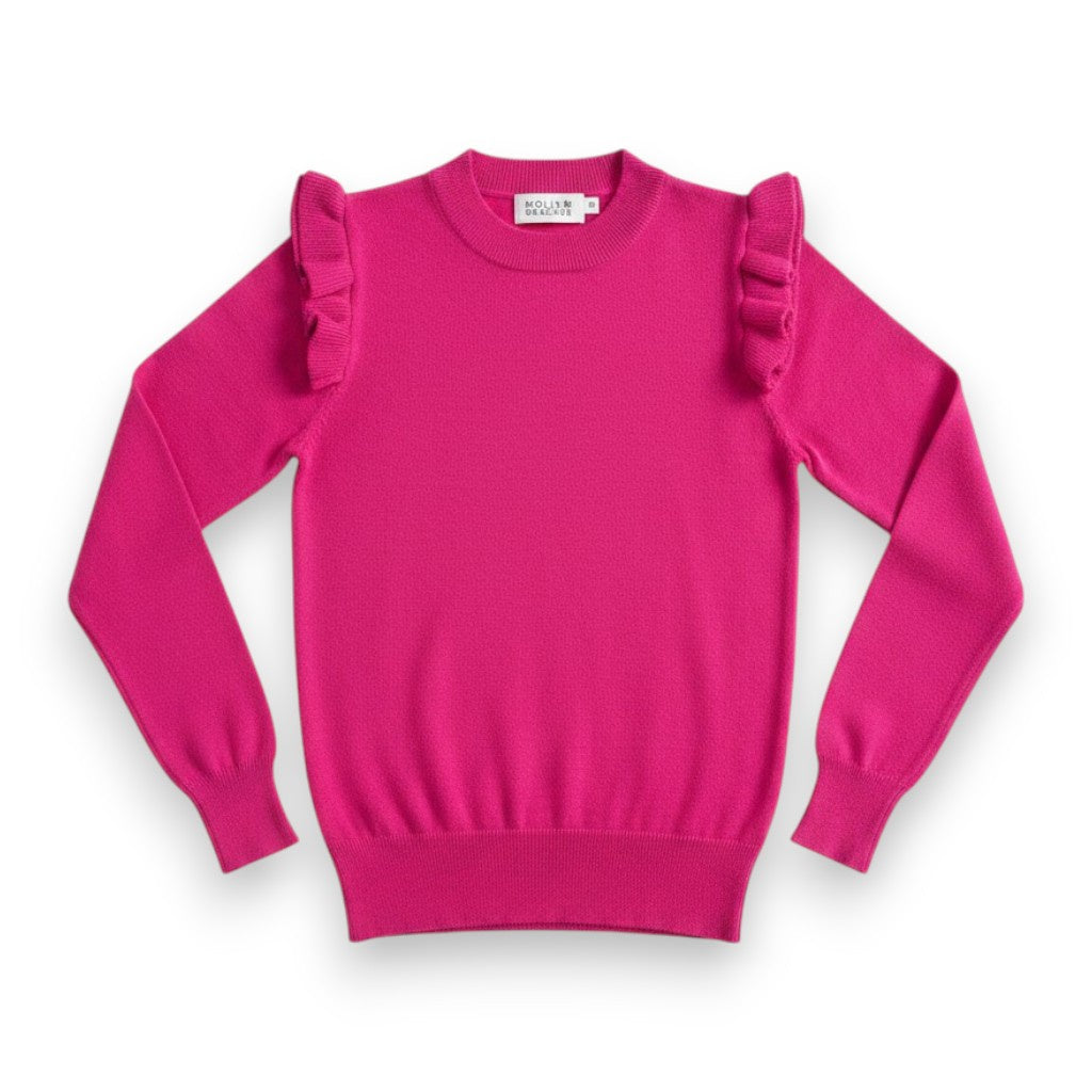 Molly Bracken Girls Knitted sweater Fuchsia MLA1251EH