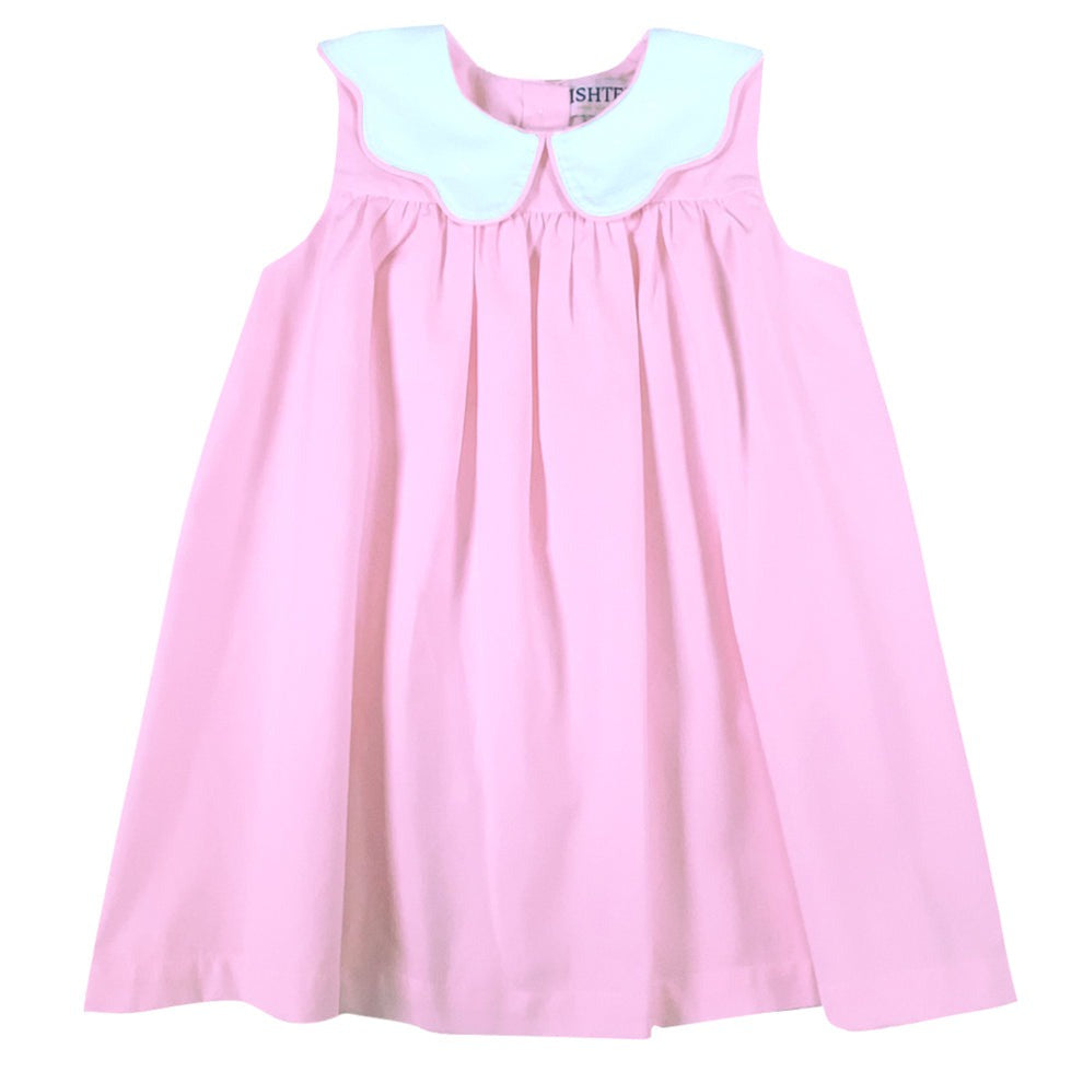 Ishtex Pink Poplin Dress 6S040 5302