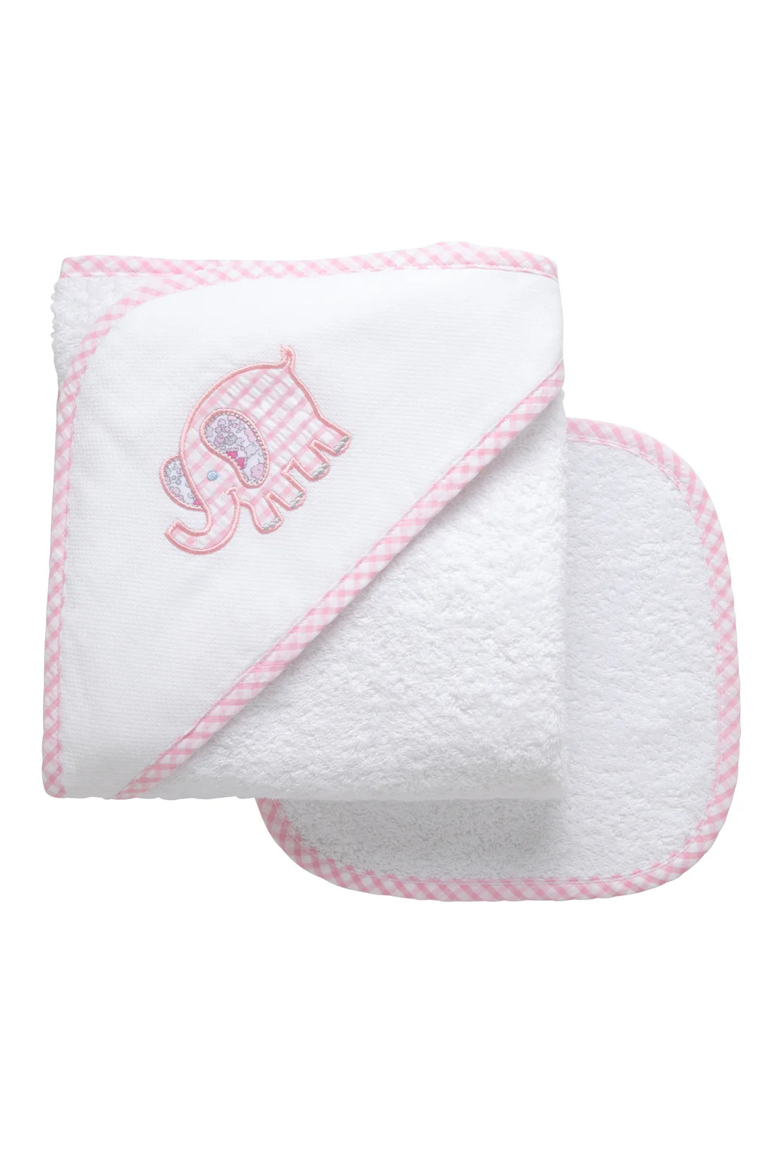 3 Marthas applique hooded towel set NEW