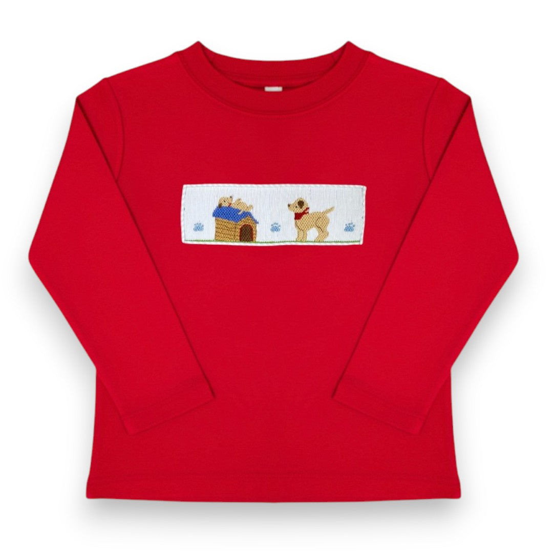 Zuccini Playful Pups Harry Play Tee Red ZSF26-PPTS-KSRD 5306