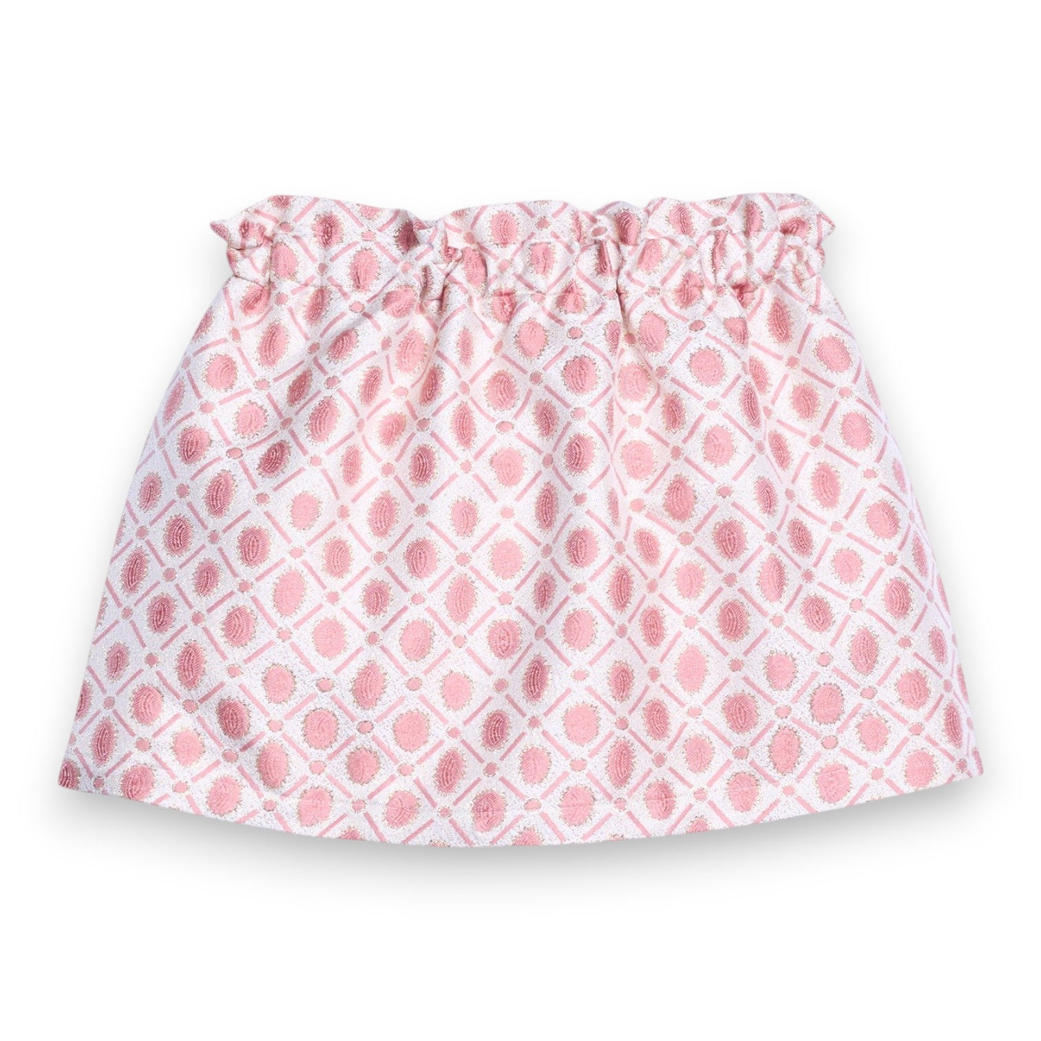 Bisby Portofino Skirt Peach Jacquard 5308