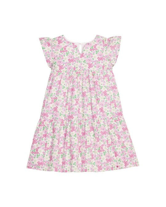 Bisby Positano Dress Pink Bloomsbury Blossoms 5302