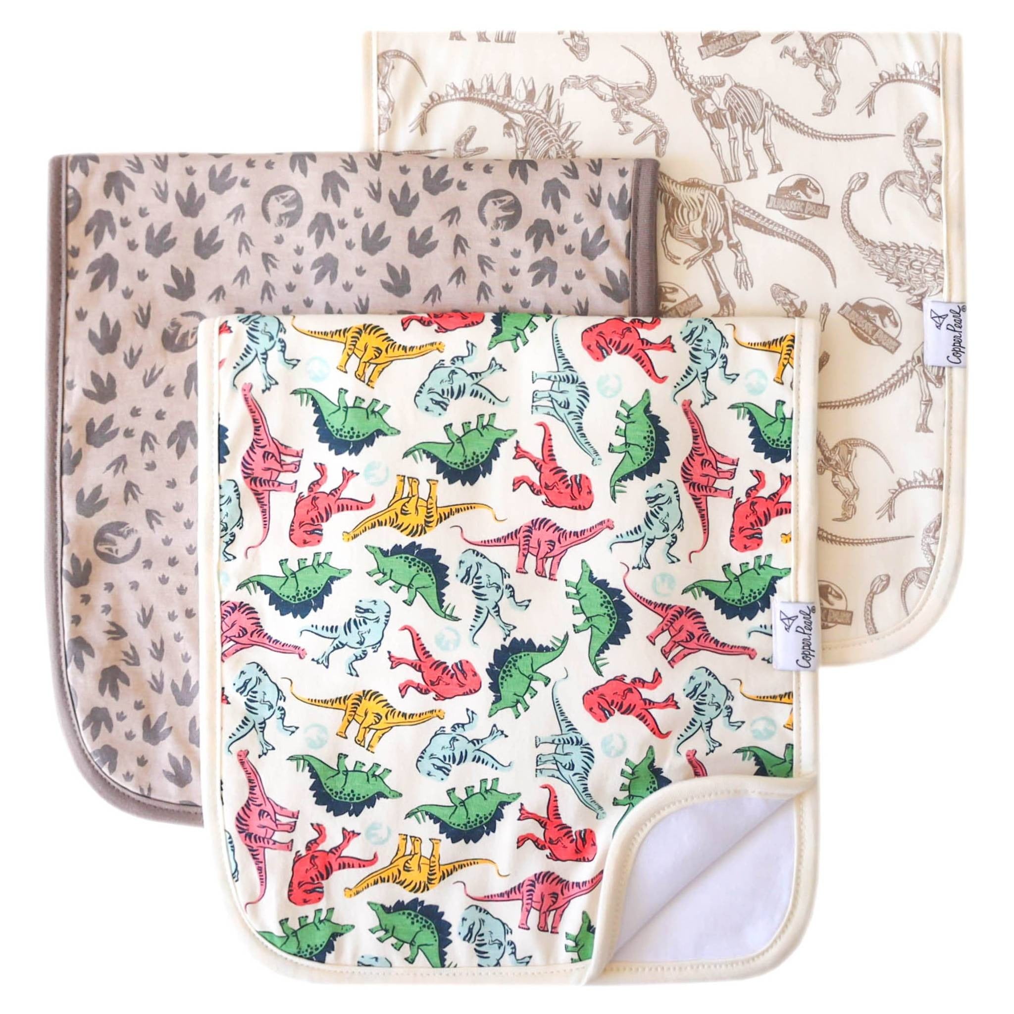 Copper Pearl Premium burp cloths Licensed