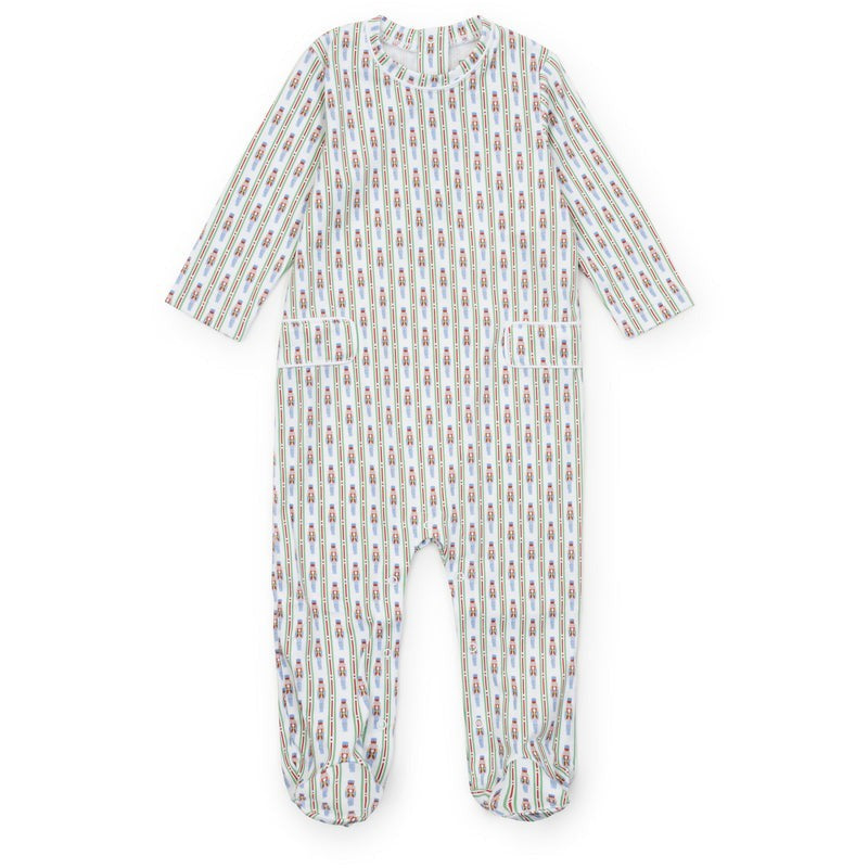 Lila & Hayes Nutcracker Stripe Preston Boys Romper 5209